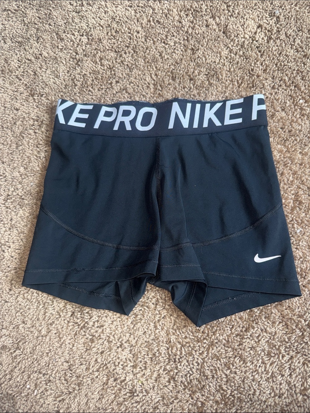 Nike pro black shorts